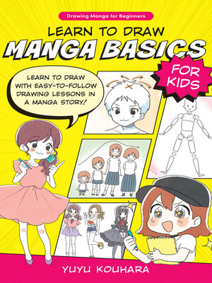 cover image of Learn to Draw Manga Basics for Kids